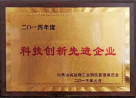 科技創(chuàng)新先進(jìn)企業(yè)